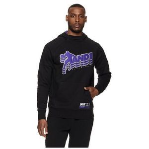 And1 Sweatshirt XL Extra Large Baseline Black Purple Basketball Hoodie Pullover